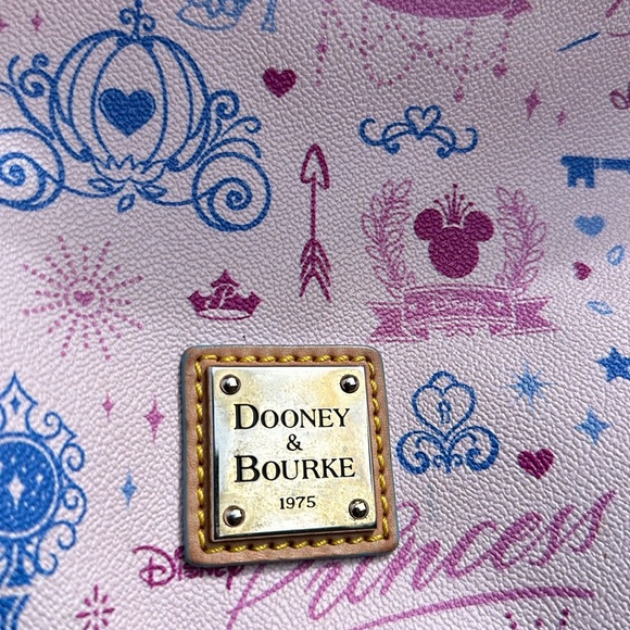 Dooney & Bourke Disney Purse Pink Princess tote 2014 Half Marathon Rare - Picture 7 of 10